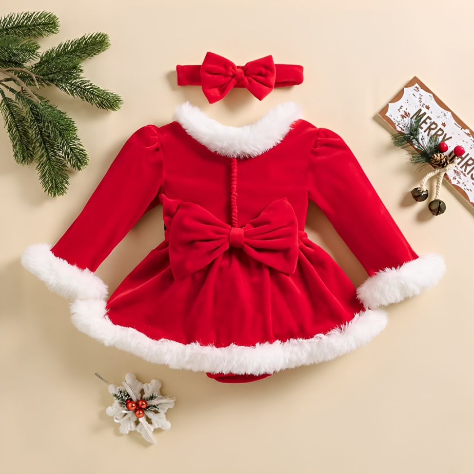 Vestido Navideño para Bebé