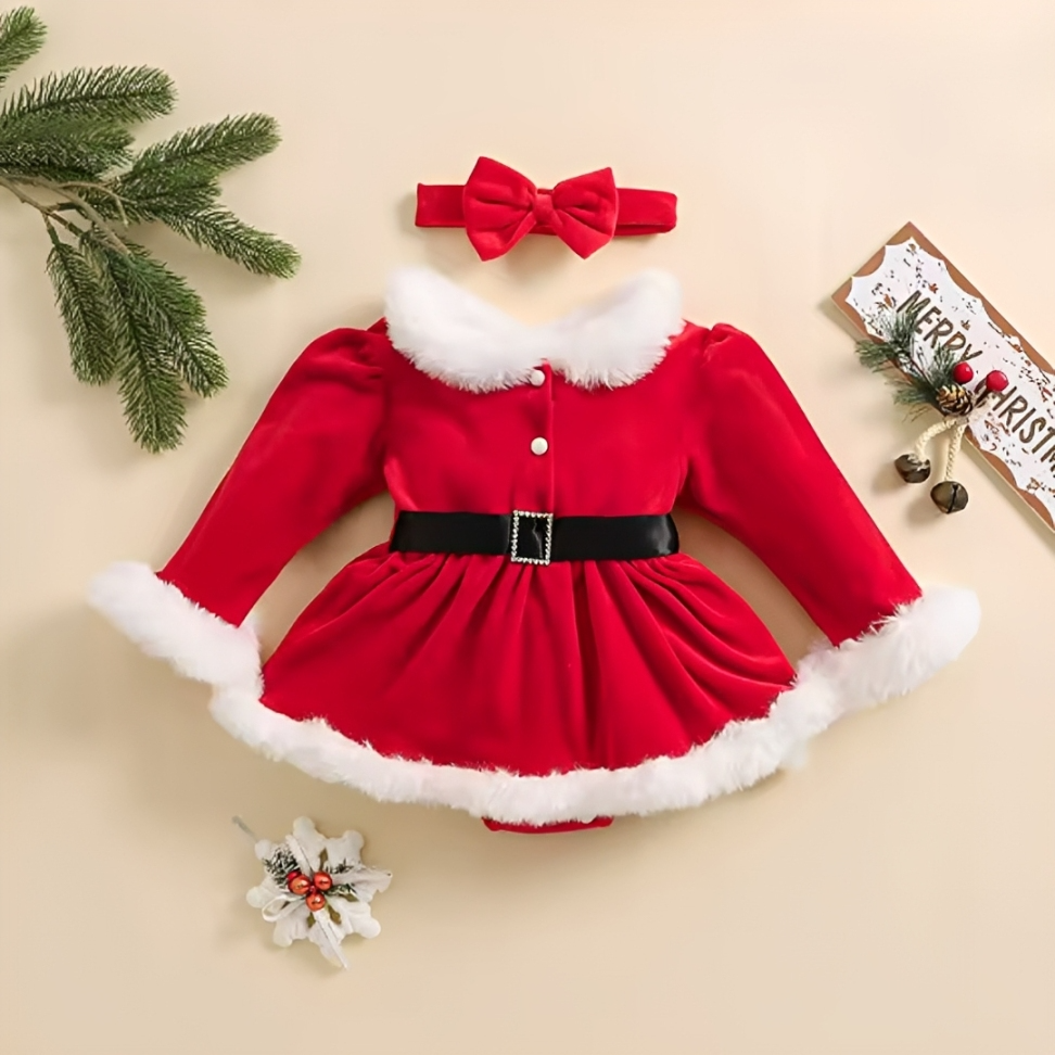 Vestido Navideño para Bebé