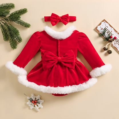 Vestido Navideño para Bebé