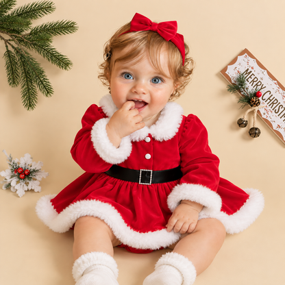 Vestido Navideño para Bebé